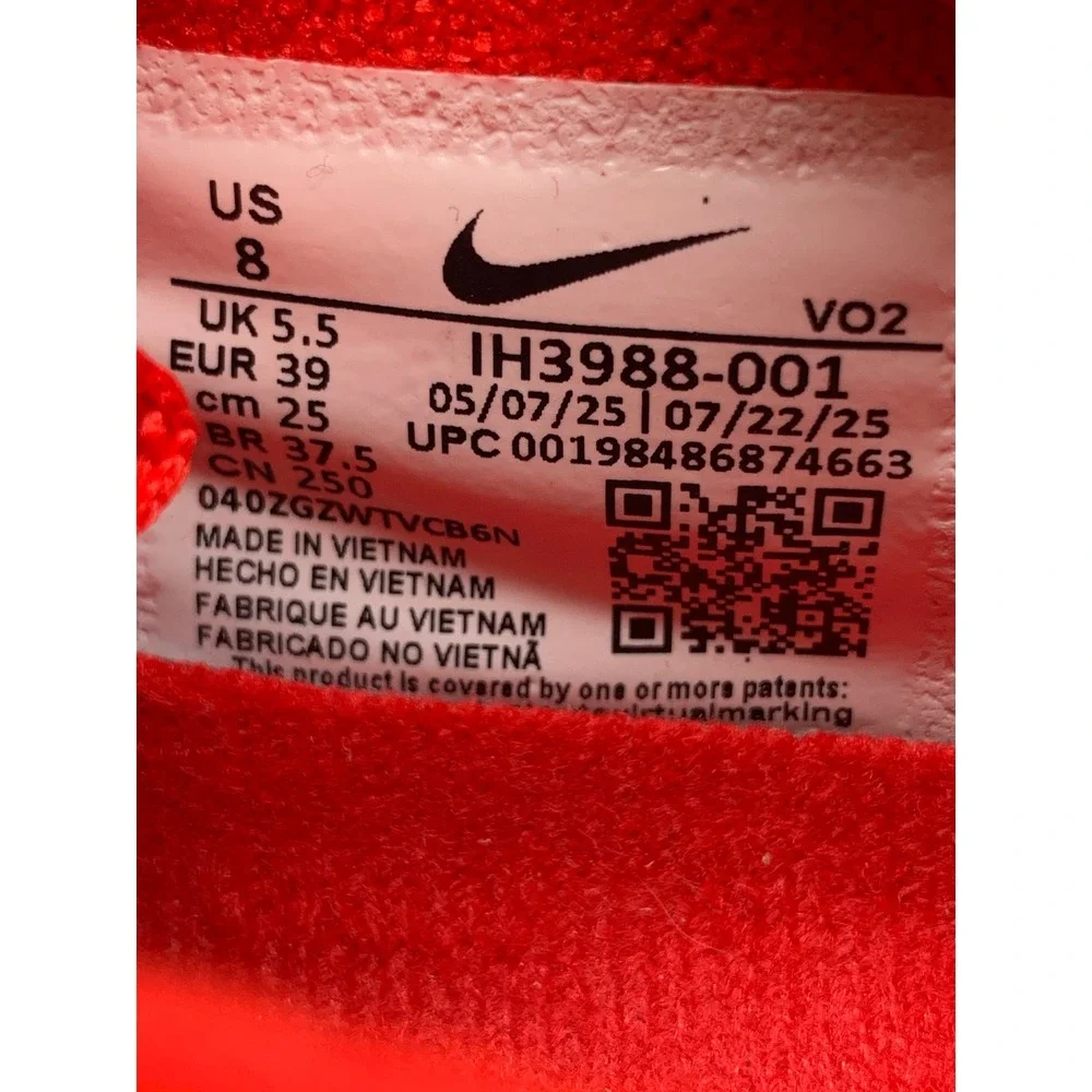 Nike‎ Air Max Sunder Silver Red Pink Running Shoes IH3988-001 Women's Sz 8 NWT